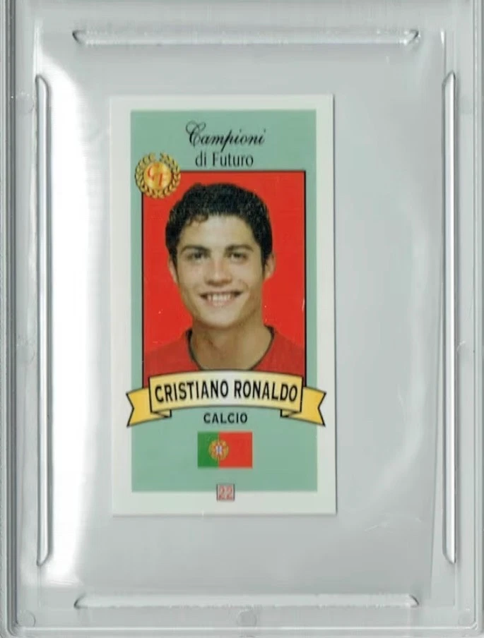 2003-04 Collezioni Firenze Campioni di Futuro - Cristiano Ronaldo #22 (RC) - Bild 3 von 3