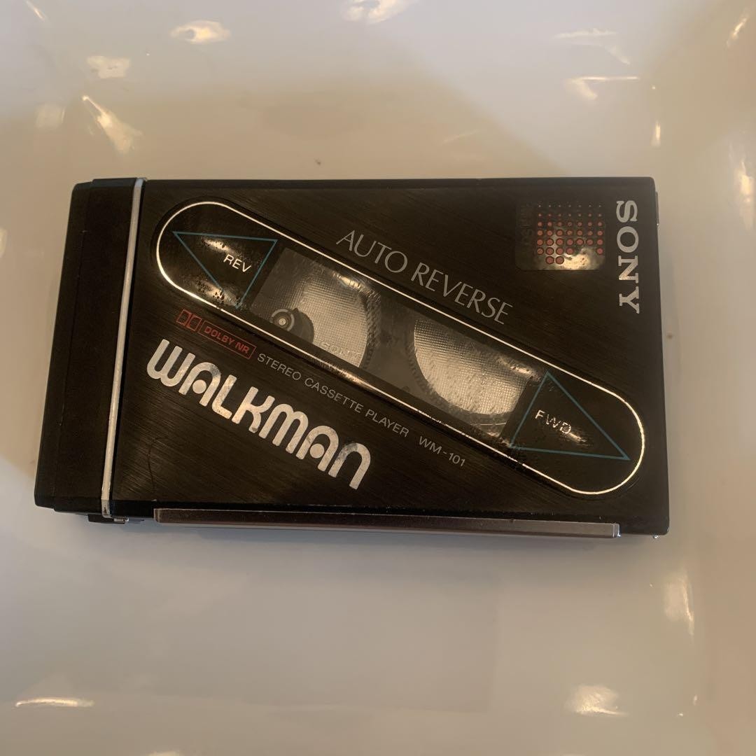 SONY WM-101 Sony Cassette Walkman Rare 1985 Junk | eBay