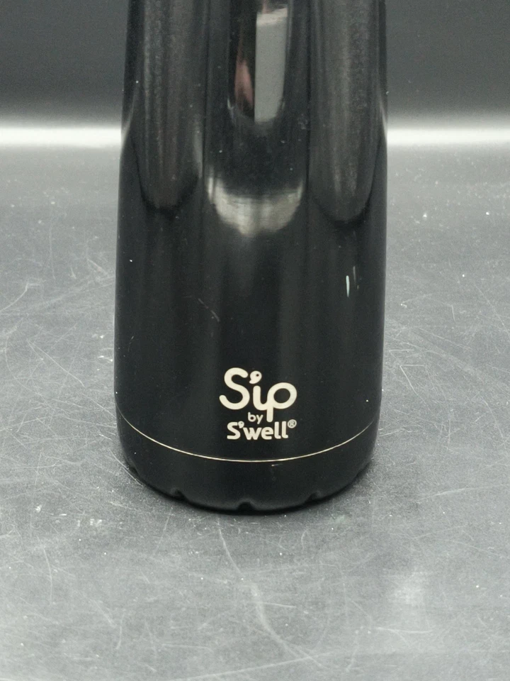 Бутылка для воды Victoria's Secret PINK Sip от Swell нержавеющая сталь 15 унций черная - Изображение 3 из 4