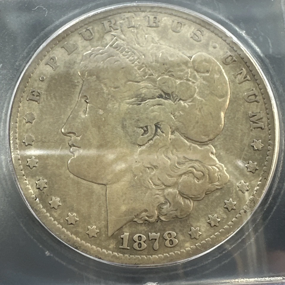1878-CC Morgan Dollar ICG VG 10 Details | Very Good Grade - Image 2 of 4