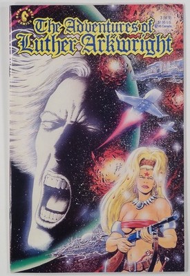 1990 ADVENTURES OF LUTHER ARKWRIGHT #3 Dark Horse Comics BRYAN TALBOT
