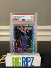 Cooper Flagg 2025 Topps Chrome #251 Rookie RC X-Fractor Prizm | PSA 9 MINT