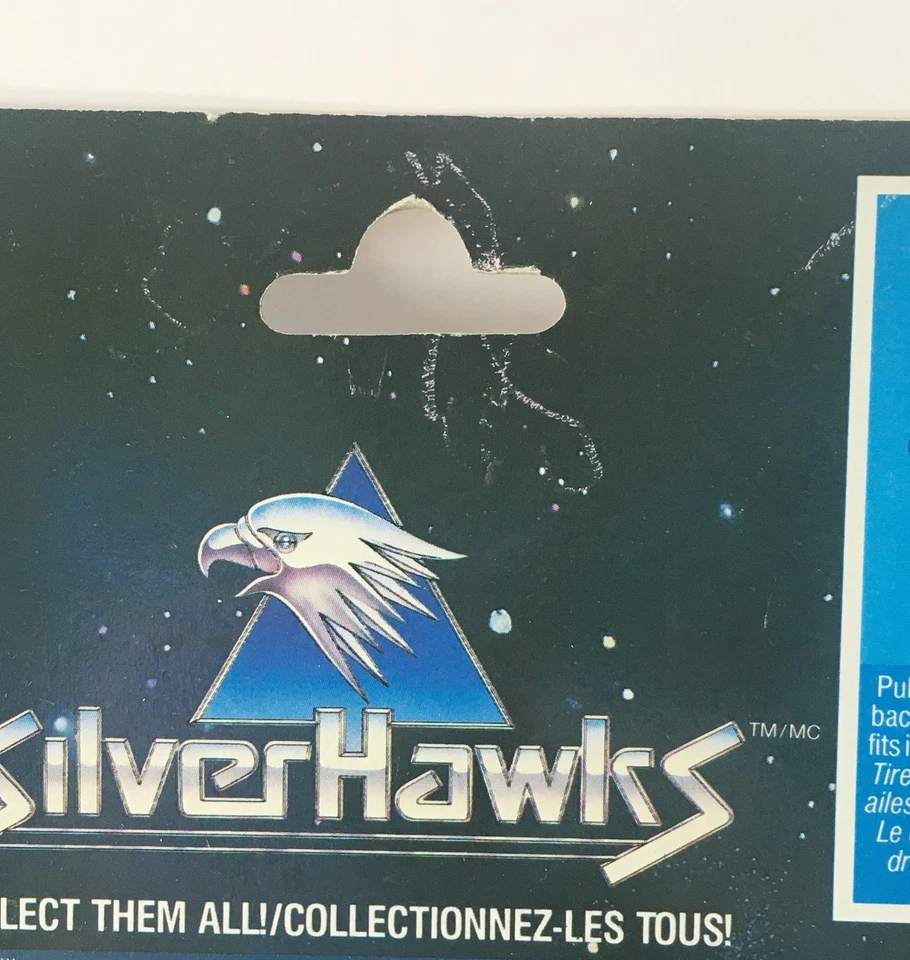 SilverHawks 1986 Steelheart w. Rayzor - Kenner K49080 - MOC - Image 3 of 4