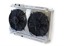 Yonaka Dual Core Performance Aluminum Radiator 06-11 Honda Civic Si 2.0L Fan