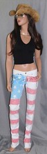 American Flag Jeans Proud MADE IN USA LA Cali- was$275 HARLEY DAVIDSON RIDE JEAN