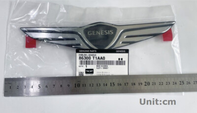 OEM 86300-T1AA0 Front Silver Wing Genesis Emblem for Genesis G80