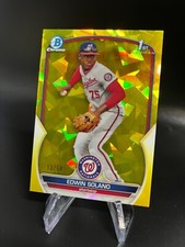 2023 Bowman Chrome Sapphire Prospects #BCP-169 Edwin Solano RC 1st First SSP /50