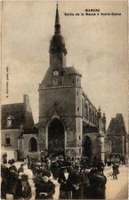 Old postcard MAMERS - Outing Mass at Notre-Dame (112485)