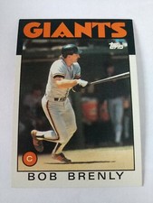 1986 Topps Baseball #625 - Bob Brenly San Francisco Giants 