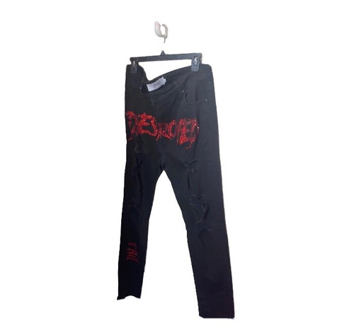 DNA Premium Wear Black Distressed 