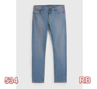 John Varvatos Men's J702 Slim Fit Jeans Brent Wash, Cloud Blue ,denim,$218 36x32