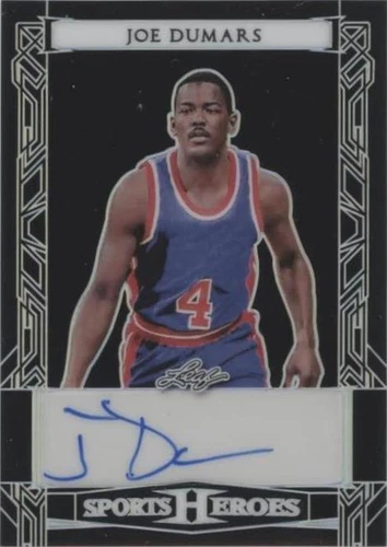 2024 Leaf Metal Sports Heroes - Joe Dumars #BA-JD1