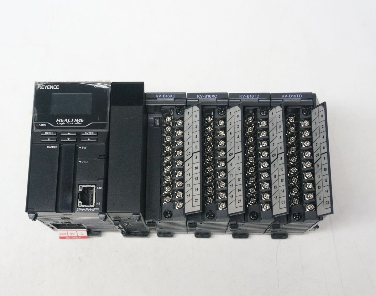 Keyence KV-7500, KV-B16XC X2, KV-B16TD X2, Fast ping /; | eBay Keyence KV-7500, KV-B16XC X2, KV-B16TD X2, Fast ping /; | eBay