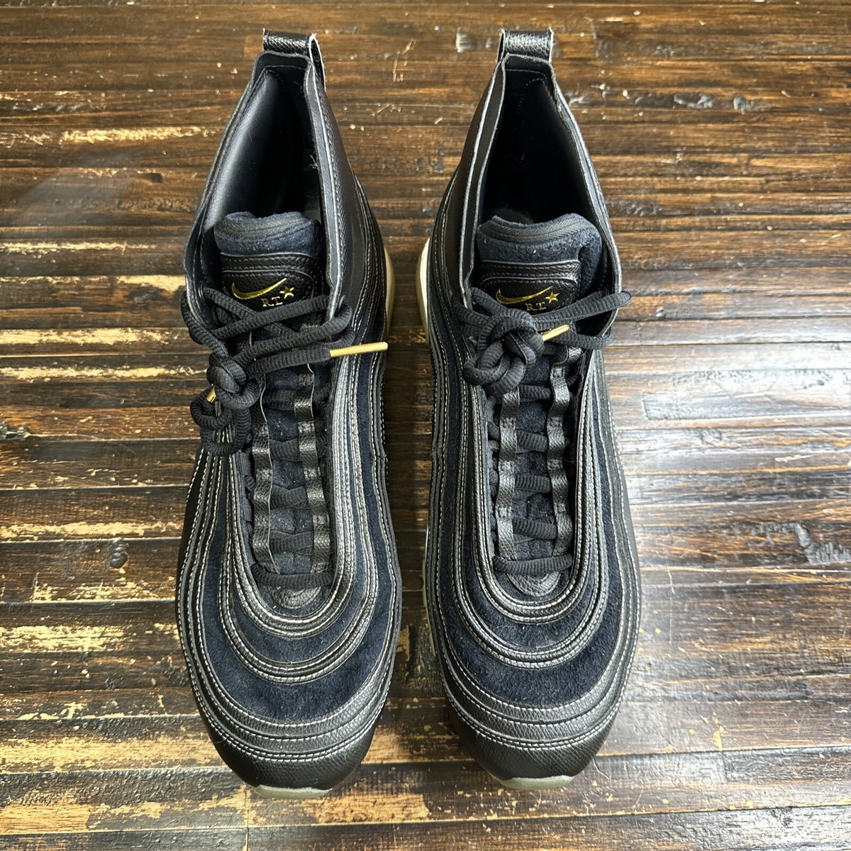 RARE ? Size 13 - Nike Air Max \'97 X Riccardo Tisci Mid Black 913314-001‎ sd-aspect-1489425993-riccardo-  main image 3