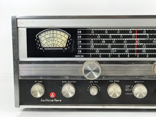 1956-1969 Hallicrafters Model SX-130 Working Amateur Receiver - Picture 3 of 9