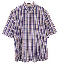 Paul & Shark Yachting Yc-37 Chemise Homme (UK) 44 Bouton Bas Manche Courte