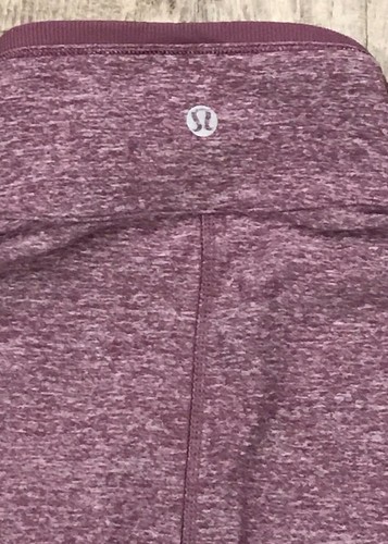 Lululemon Full Tilt Pullover Cold Hands Half-Zip Heathered Purple Women’s 8 - 第 10/14 張圖片