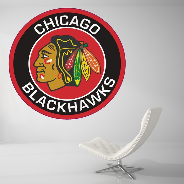 Chicago Blackhawks NHL Wall Decal Vinyl Decor Room Car Sticker Hockey