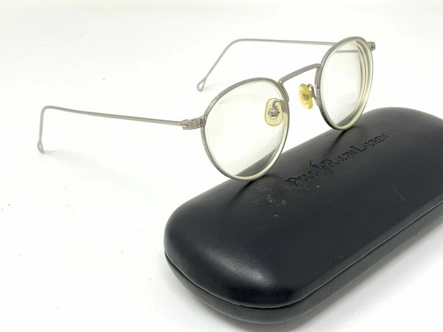 round silver eyeglasses