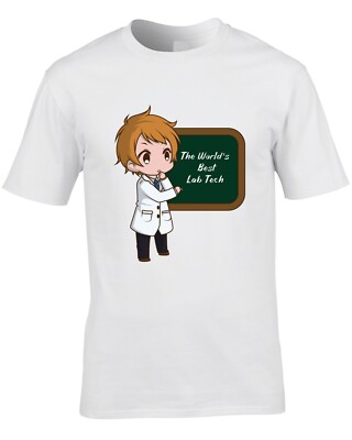 Labortechniker Herren T-Shirt Best Greatest World Laborwissenschaftler Schule Job