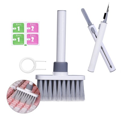 5IN1 Keyboard Cleaner Kit for Laptop Bluetooth Earphone Dust Cleaning Brush