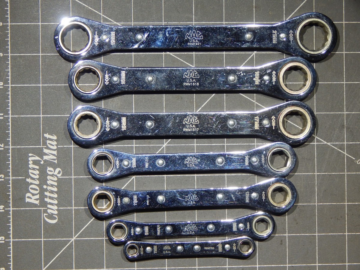 Ratchet Wrench Set Metric