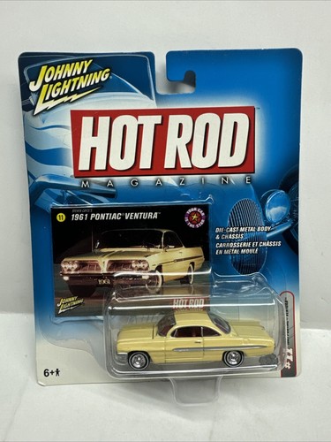 1/64 Johnny Lightning Hot Rod Magazine 1961 Pontiac Ventura One Price Shipping!