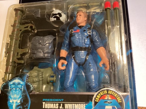 Independence Day ID4 Figure President Thomas Whitmore Figure Vintage 1996 New - Picture 2 of 4