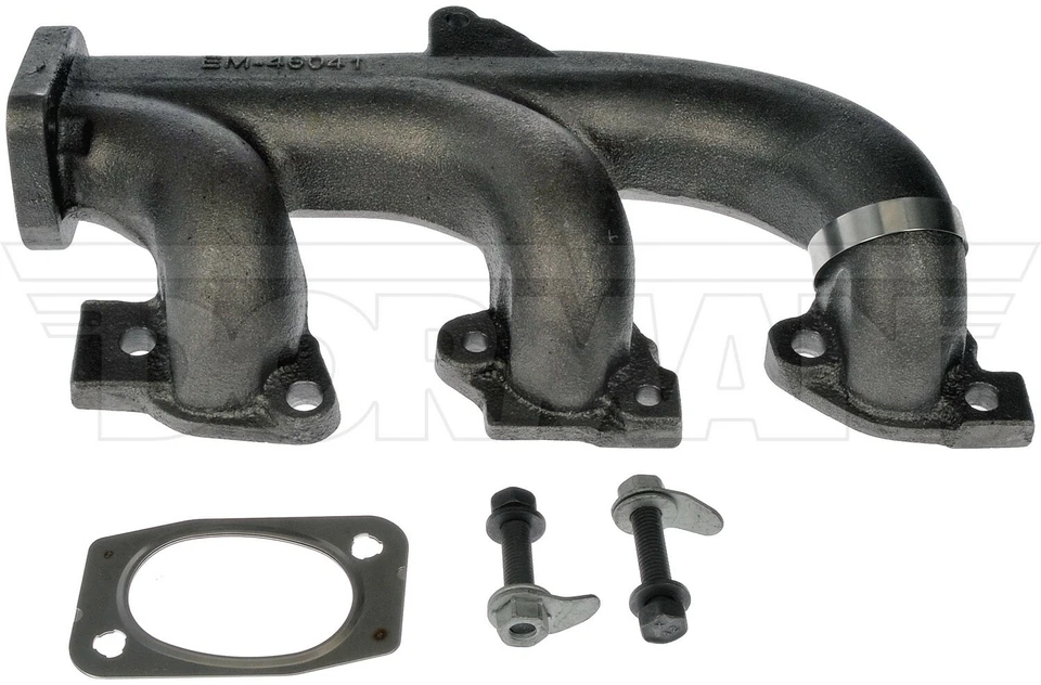 Se adapta a Dodge Caravan 2001-2007 3,3 L V6 colector de escape izquierdo Dorman 2002 2003 2004 Foto 4 de 4