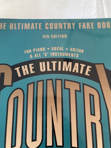 Hal Leonard Ultimate Country Fake Book C Instruments Piano Flute Vocal Guitar - Picture 2 of 24