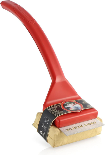 BBQ Replaceable Cleaning Head Bristle Durable And Unique Grill Tools Cast Iron