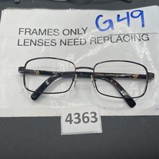 SFEROFLEX 2206 352 Eyeglasses Frame 55-19-140 Dark Brown/Navy Blue G49