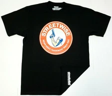 STREETWISE ARM & HAMMER T-shirt Urban Streetwear Adult Men's Tee Black New