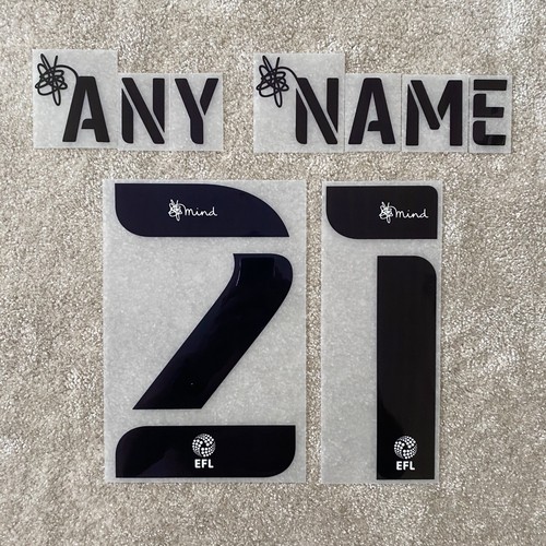 Sheffield Wednesday EFL Sky Bet League One 2020/21 Shirt Name