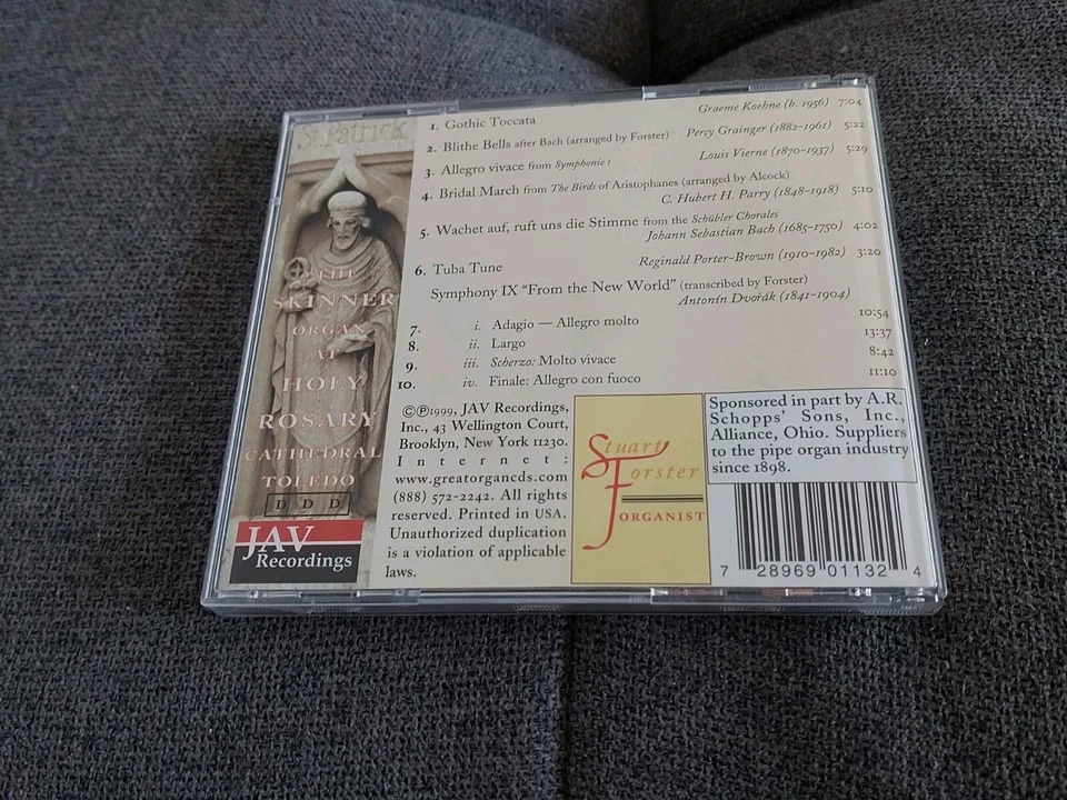 Great Organ Builders Of America A Retrospective Volumen 8 CD EN MUY BUENA CONDICIÓN Foto 2 de 3