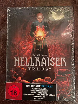Hellraiser Trilogy - Deluxe Edition -  1750 Stück -  Neu + OVP - Rarität!