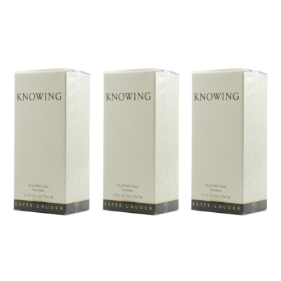 Estée Lauder Knowing - EDP Eau de Parfum 75ml - 3x