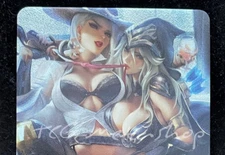 DUAL 421 Ashe League of Legends Overwatch Goddess Story Anime Waifu ACG NSFW