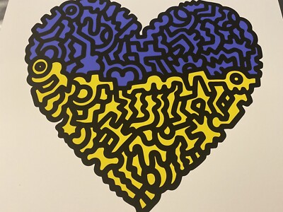 コレクション Mr.Doodle 'Doodle for Ukraine' print Mr. Doodle - 'Doodle for Ukraine' Print - In Hand, Ready to Ship