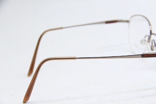 NEW CHARMANT CH 29217 BR BROWN GUNMETAL AUTHENTIC FRAMES EYEGLASSES 51-18 - Picture 4 of 4