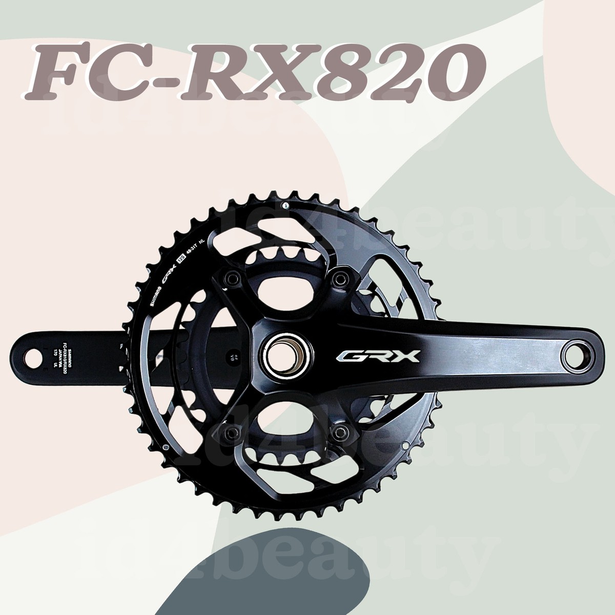 シマノ SHIMANO GRX FD-RX820 RD-RX820 2×12S Shimano GRX FD-RX820 Front Derailleur (2 x 12 Speed) (Bottom