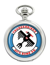 34th Bomb Squadron USAF Pocket Watch