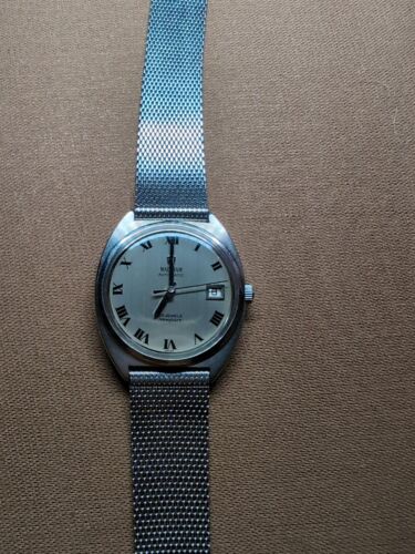 Vintage Men's Waltham Newport Watch 25J Automatic Cal. HT824. Runs - Afbeelding 1 van 7