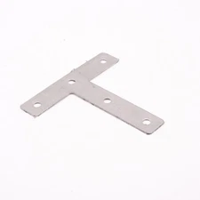 80mm Bracket Corner Brace Joint Wall Shelf Suppourt T Shaped Stainless Steel