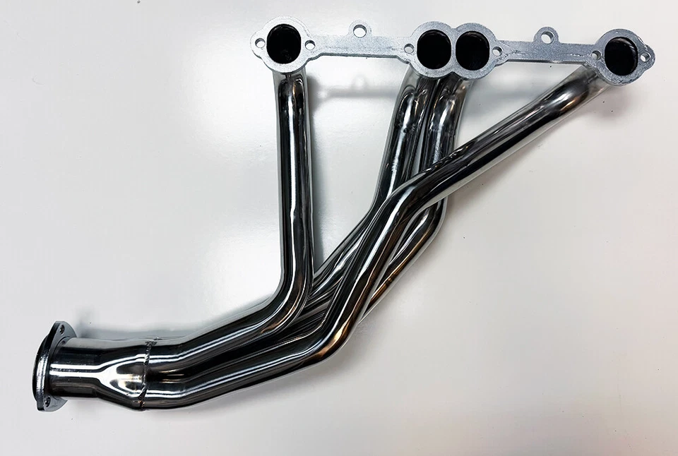 Stainless Exhaust Headers Fit SBC CHEVY/GMC TRUCK 66-87 C10 C20 K10 K20 305 327 Foto 3 de 4