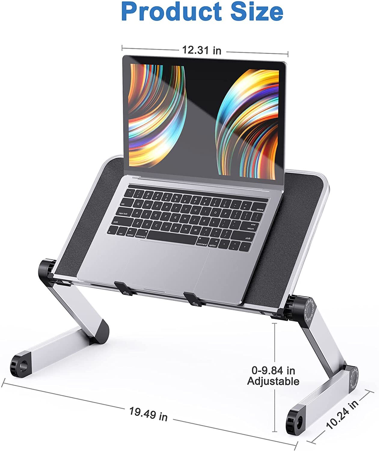Adjustable Laptop Stand Table for Office,Portable Foldable Lift Bracket Aluminum