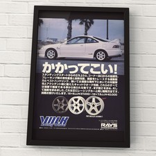 Vintage ad  Rays VOLK Racing Wheel HONDA  Integra Type R DC2 90s TE37 R Mk1 