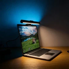 Multicolor Variable Mood Lighting Desk Lamp With Adjustable Brightness 36cm