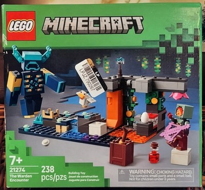 LEGO Minecraft The Warden Encounter 21274 Complete Set 238 Pieces