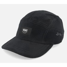 Mte Vans Polartec Camper Black 5-panel Size Os Nwt Mte Vans Polartec Camper Black 5-panel Size Os Nwt